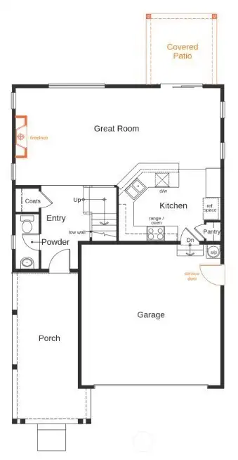 Floor Plan Level 1