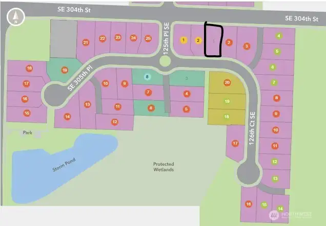 The Willows community map The Willows community map