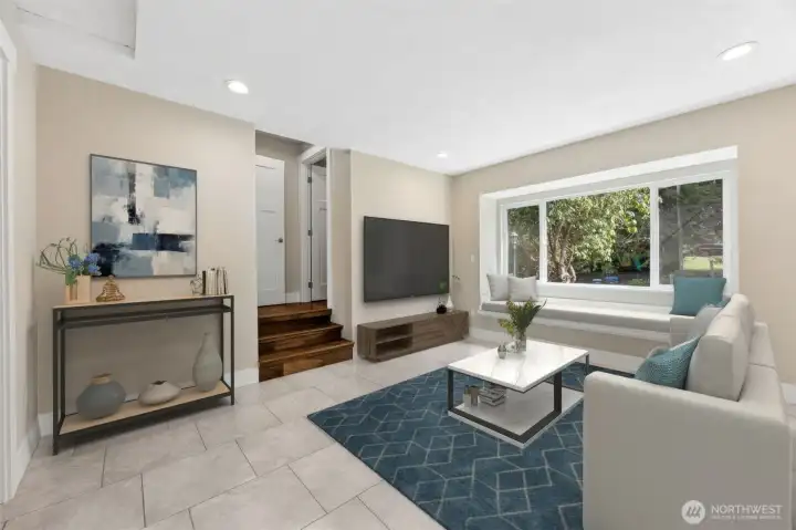 Bonus Room with Heated Tile Floors