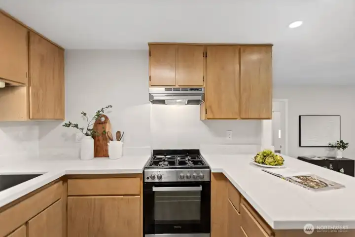 2nd Living Kitchen.