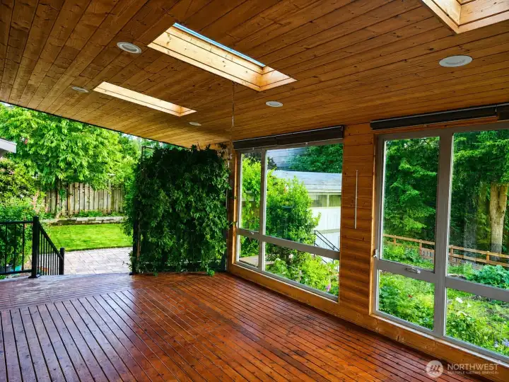covered deck covered deck