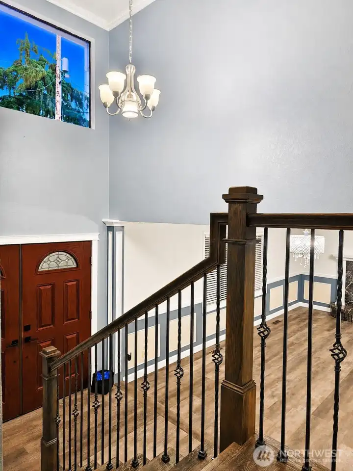 Stairway and entry Stairway and entry