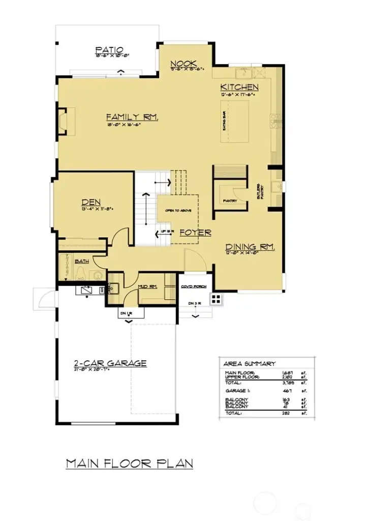 Main Level Floorplan