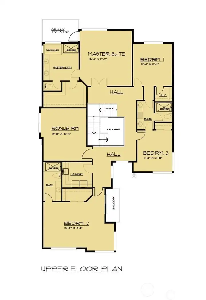 Upper Level Floorplan