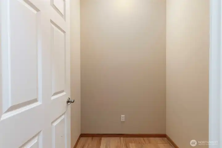 Extra utility room
