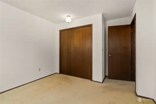 Large closet in third bedroom