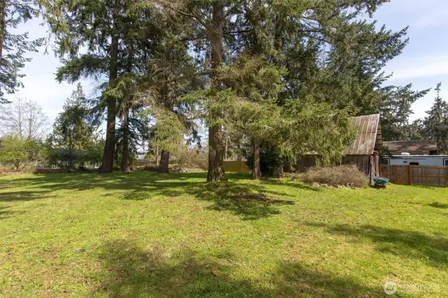 Distant view of Barn