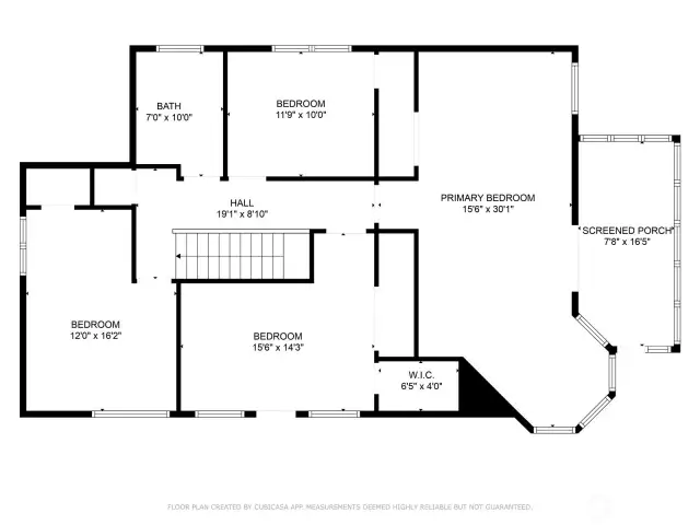 Second Floor layout