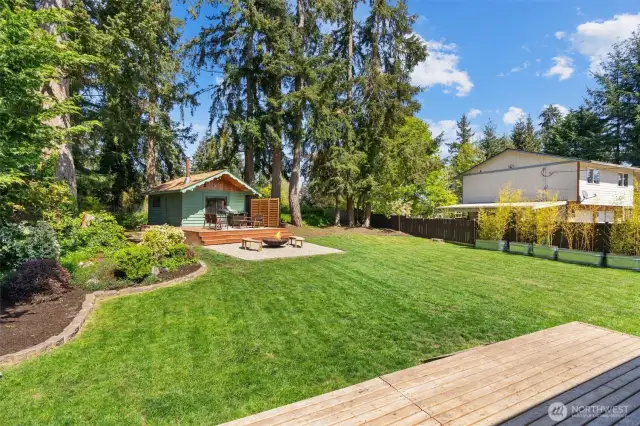 Have so much fun in this big backyard!