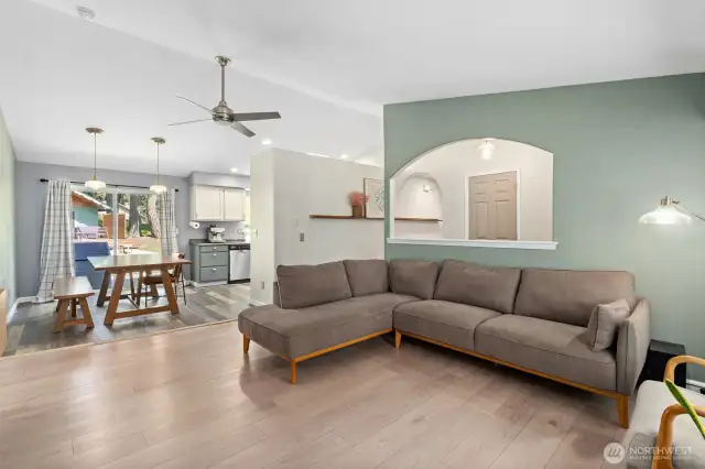 This floor plan is perfect for entertaining!