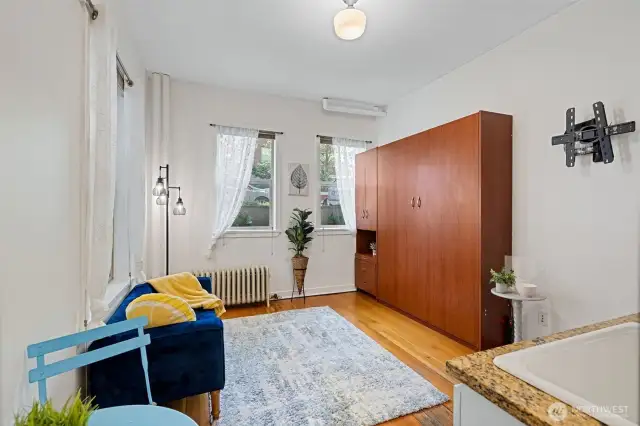 Main space with lots of natural light