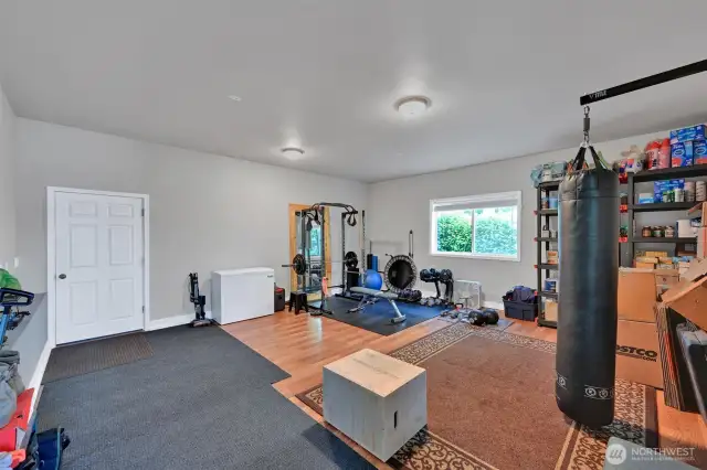 currently HUGE exercise room
