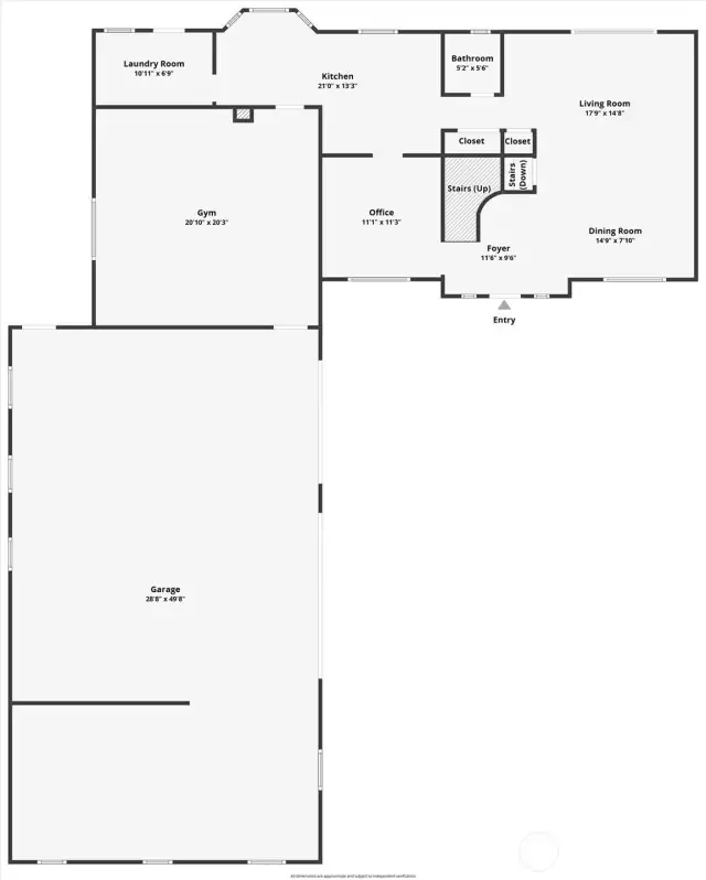 Floor plan each level