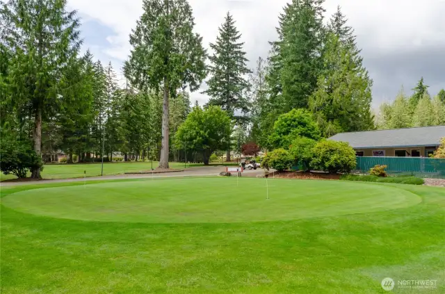 Golf course.