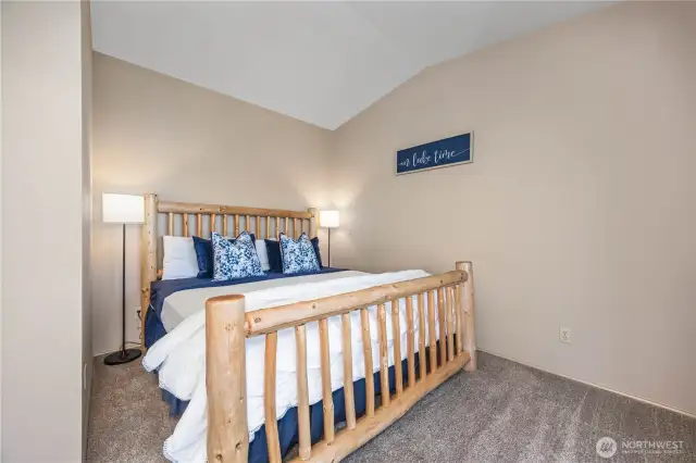 Main floor primary bedroom
