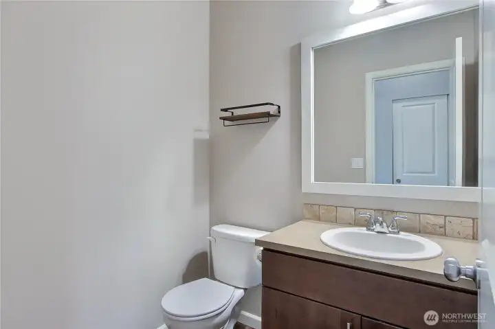 Main floor bathroom