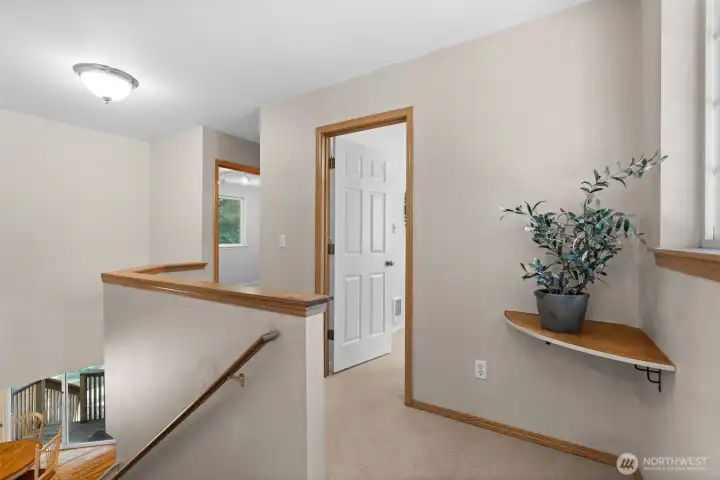 Upstairs landing.
