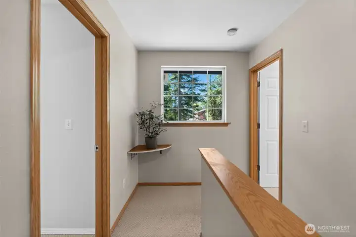 Upstairs landing.