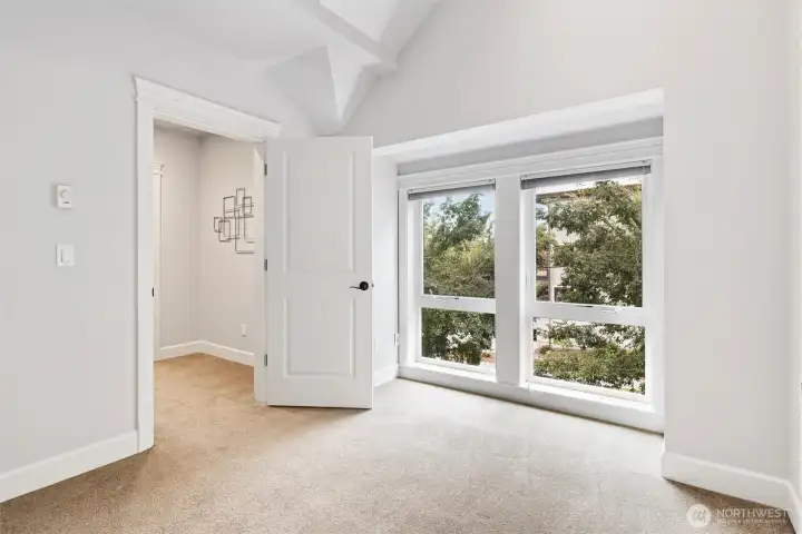 Second upper level bedroom.