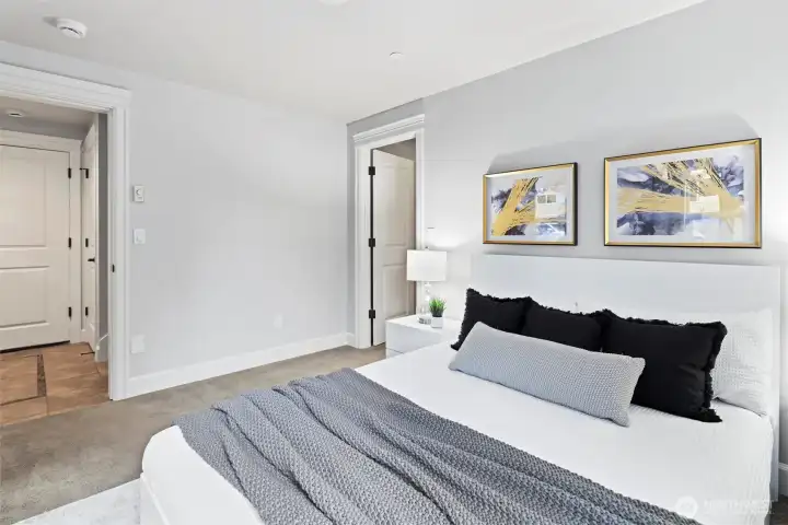 Lower level bedrooom.