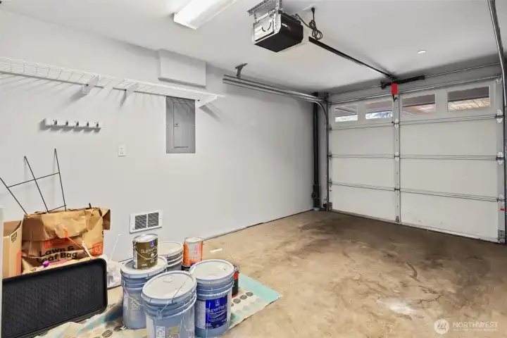 Recently paintedgarage.