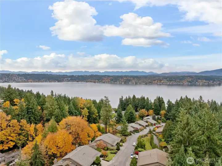 Quiet and serene views of Lk Sammamish