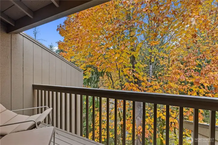 Primary suite private deck