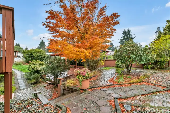 Plenty of room for gardeinging and enjoying your outdoor spaces