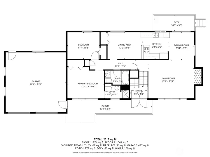 Upper Level Floor Plan