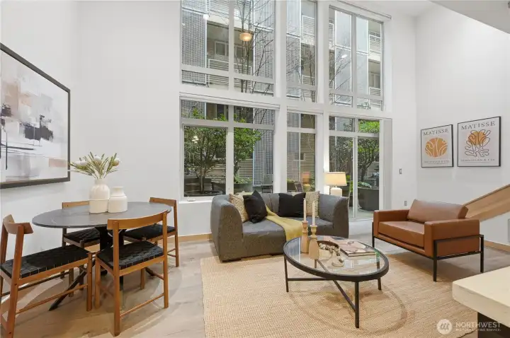 Another view of the main living area, so beautiful!