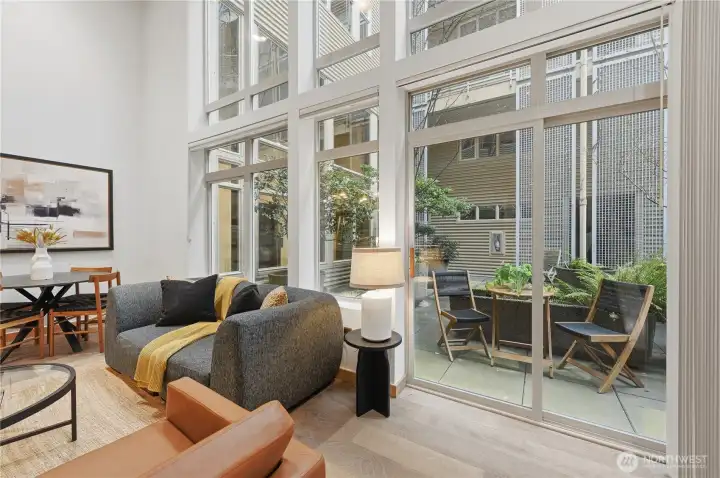 A closer look at your patio and not everyone has this fabulous feature.