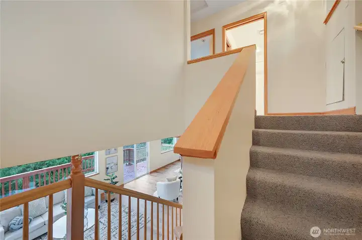 Stairs to 2nd floor