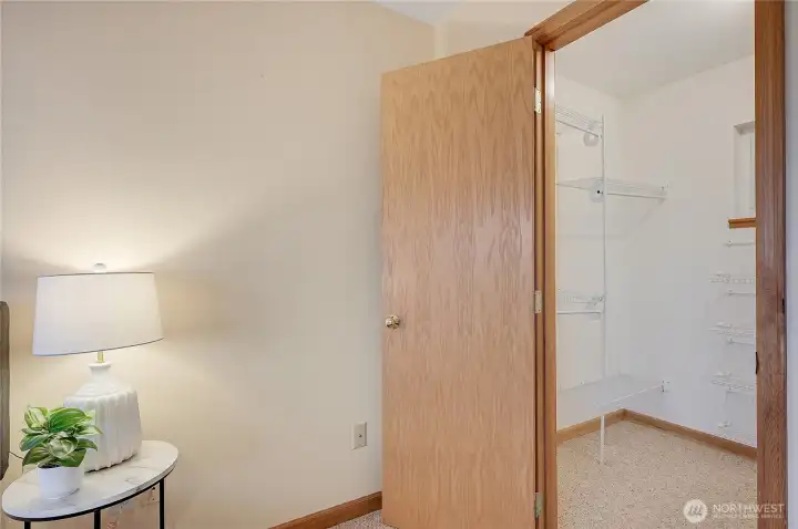 Primary large Walk-in Closet