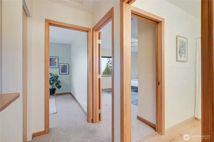 Pocket door to 2nd Floor BR