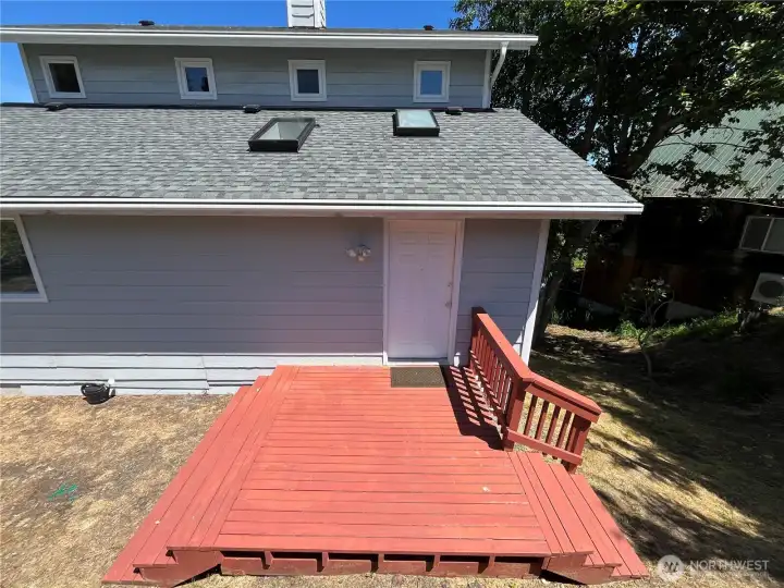 Back deck
