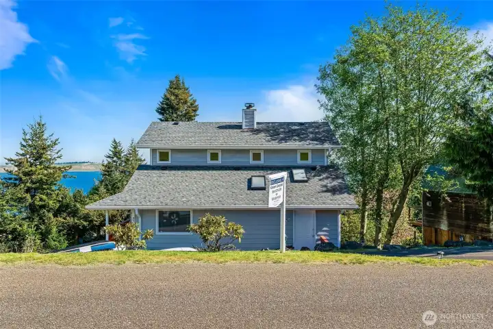 House view from road