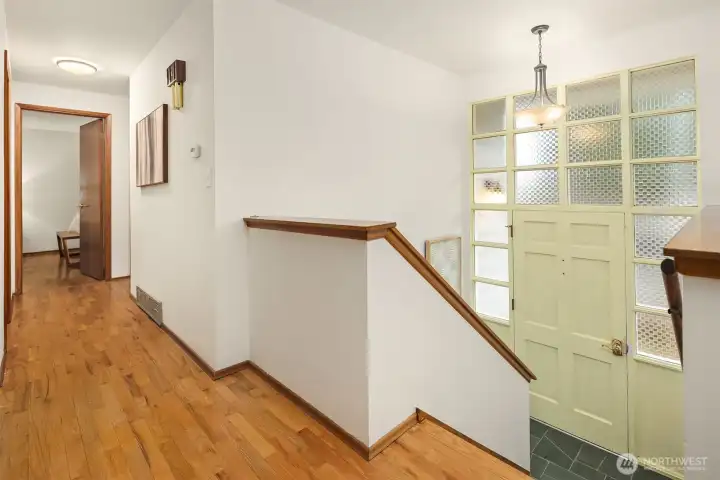 Classic split-entry leads to 3 upper level bedrooms, with a spacious bonus room on the lower level.