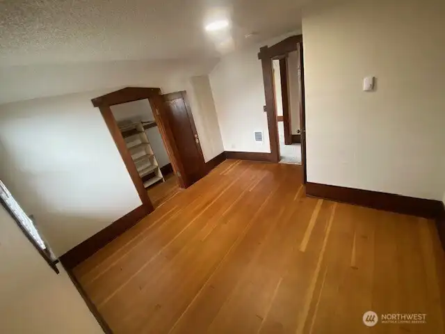 Upstairs bedroom. Upstairs bedroom.