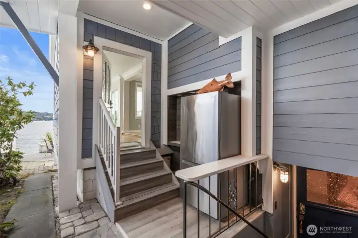 Second entrance to home