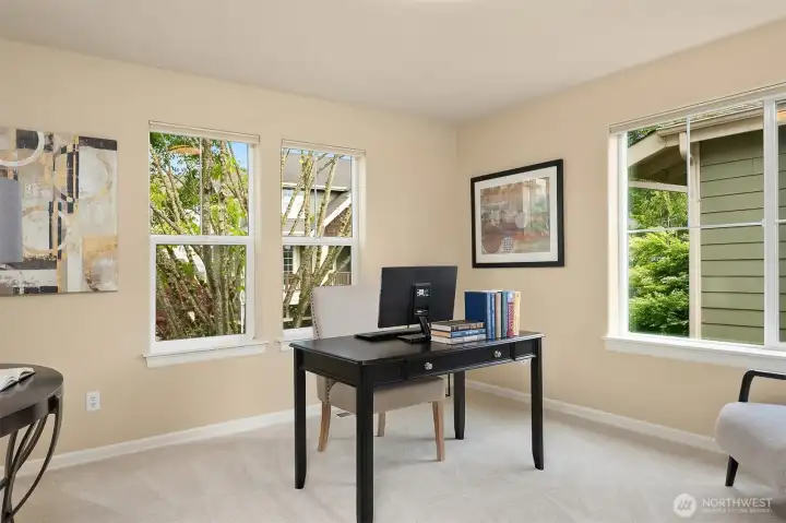 Main level bedroom or office space
