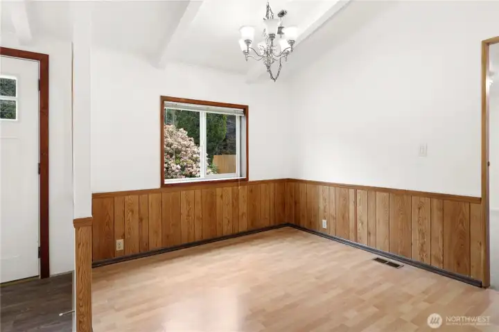 Dining area.