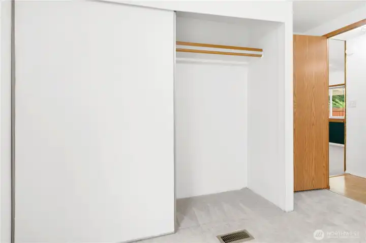 2nd bedroom large closet.