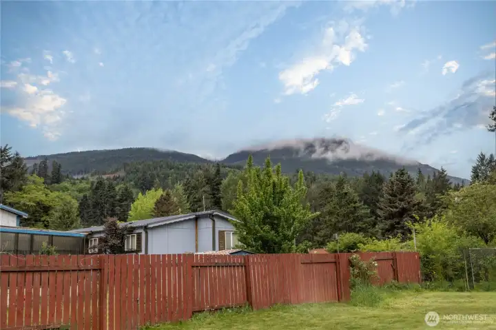 Beautiful Mount Walker of the Olympic National Park as your backdrop.
