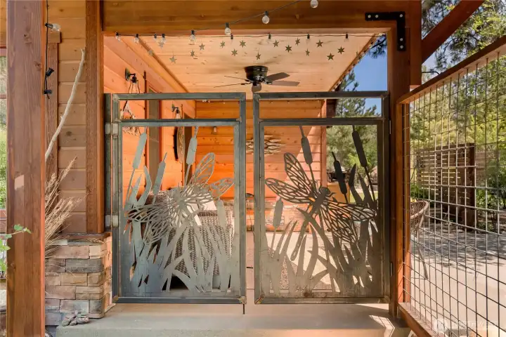 Exquisite custom ironwork