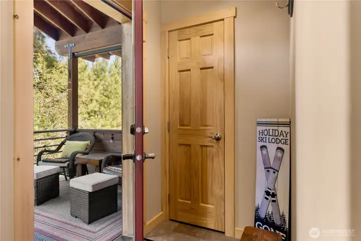 ADU entry looking towards private deck