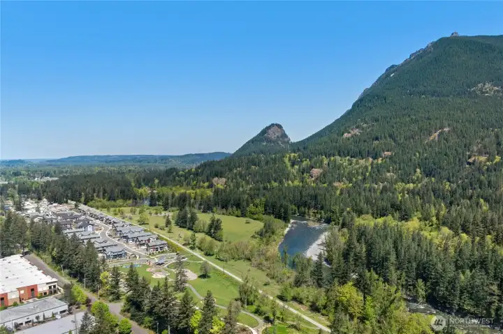 So close to trails and river!