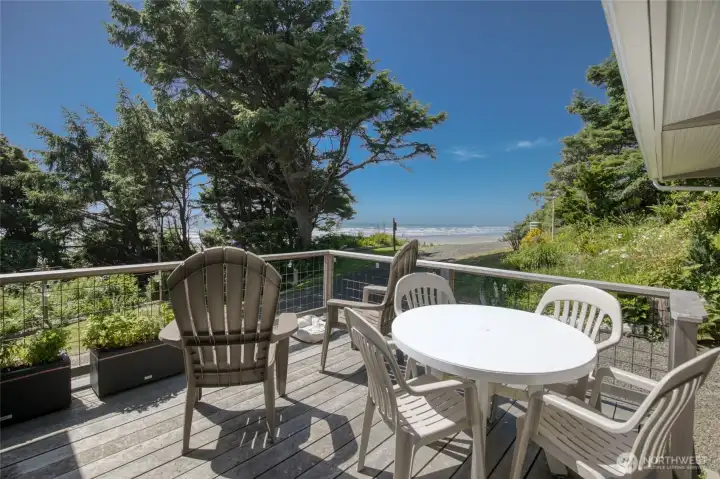 180 degree views from the deck