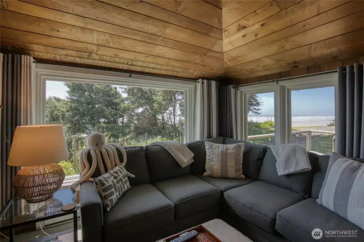 Ocean Views from inside the home