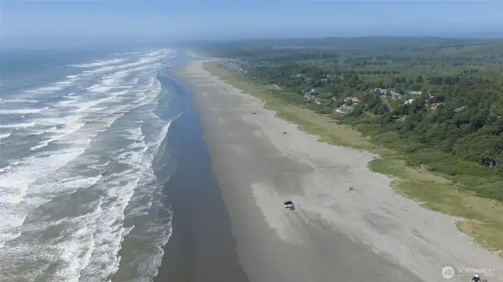 Miles of sandy beaches