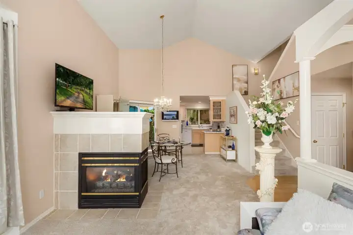 Seamless flow between living spaces.